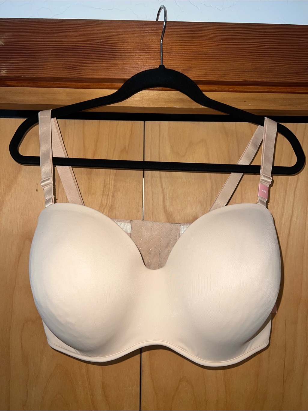 Cacique Strapless Convertible Molded Bra Cream